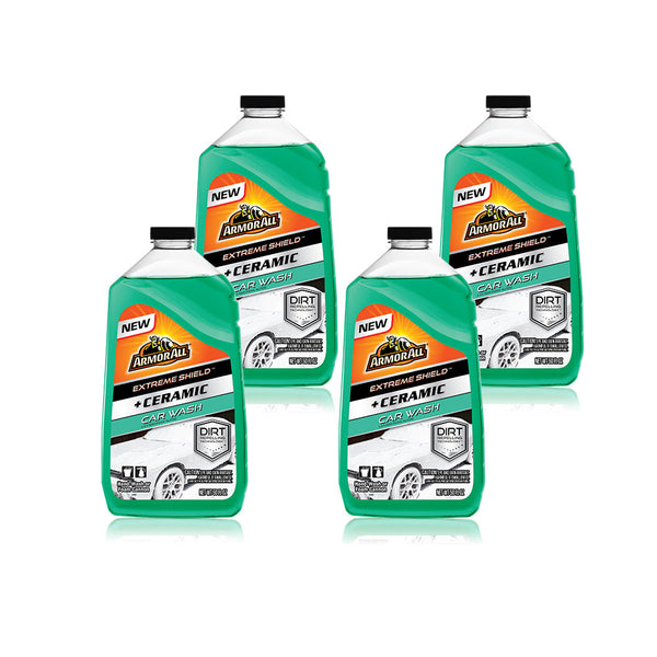 Armor All Car Wash with Extreme Shield and Ceramic technology, 50 fl. oz  (4-PACK) by GOSO Direct