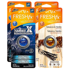 Armor All FRESHfx Car Air Freshener Vent Clip (Tobacco & Vanilla)