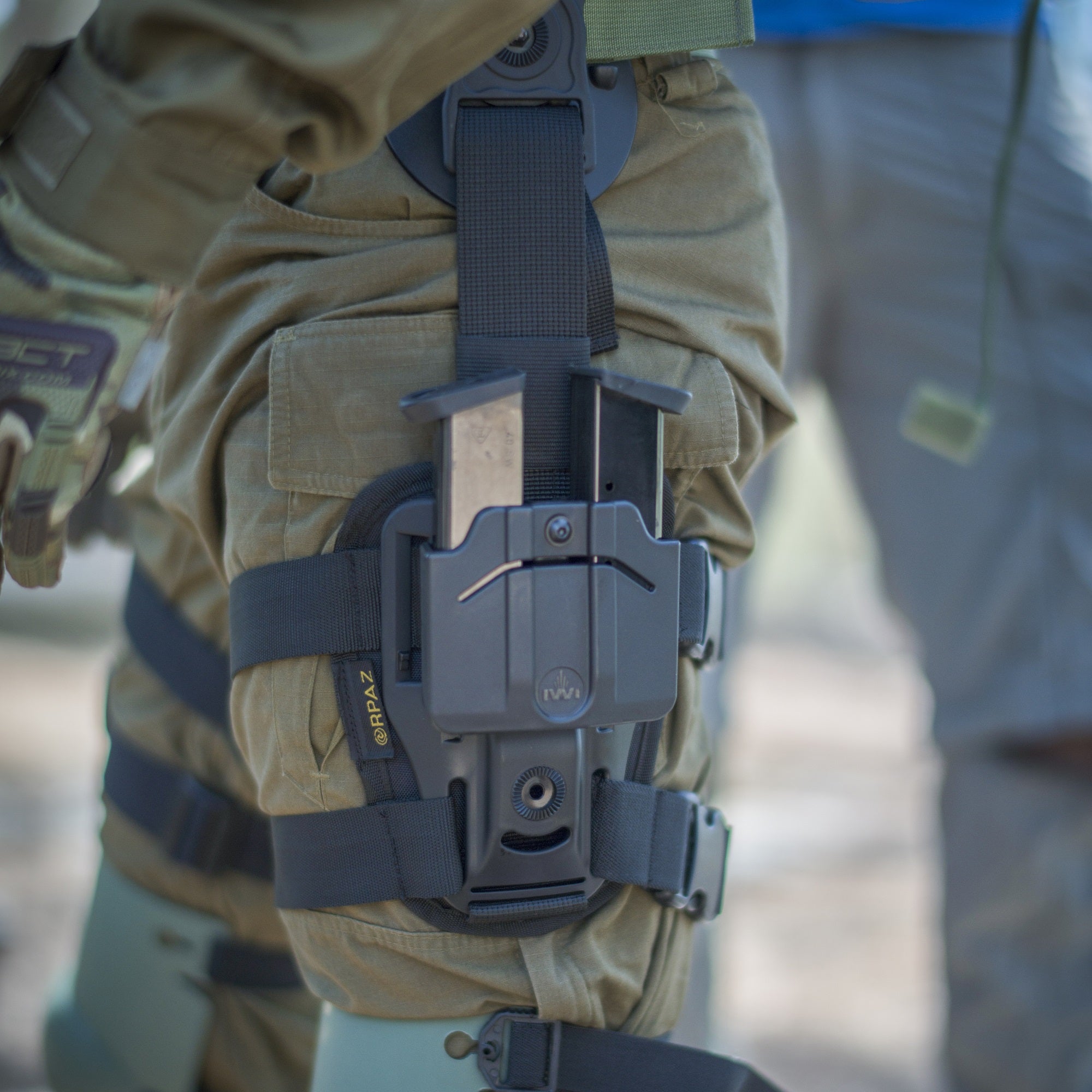 Orpaz Tactical Drop-Leg Adapter Attaches to all Orpaz Holsters and  Magazines by GOSO Direct