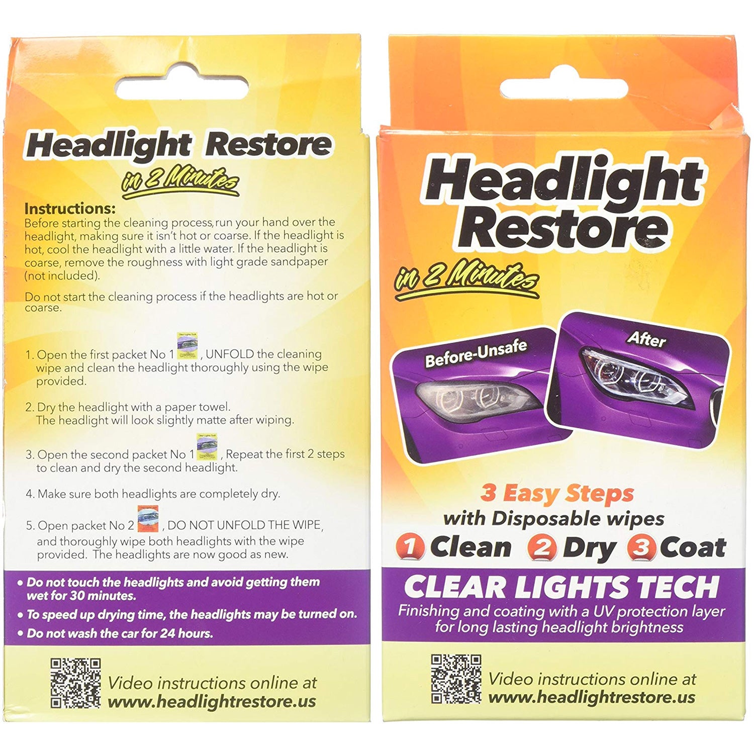 Easy DIY Headlight Restoration Kit