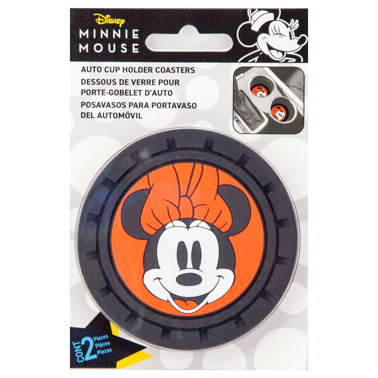 Disney Mickey Mouse Cup Holder Coasters: Disney Mickey Mouse Car