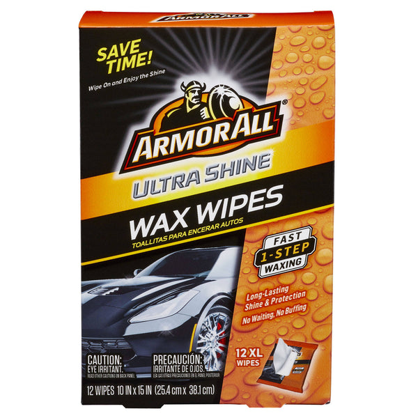 Armor All Car Glass Wipes, Auto Glass Cleaner Wipes for Dirt and Dust, 3  Packs by GOSO Direct