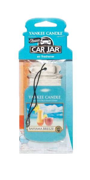 Yankee Candle Car Jar Auto, Home & Office Cardboard Air Freshener, Beach  Walk 